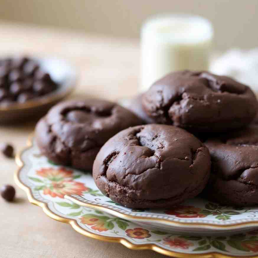 Classic Dark Chocolate Biscuits Easy Afghan Recipe